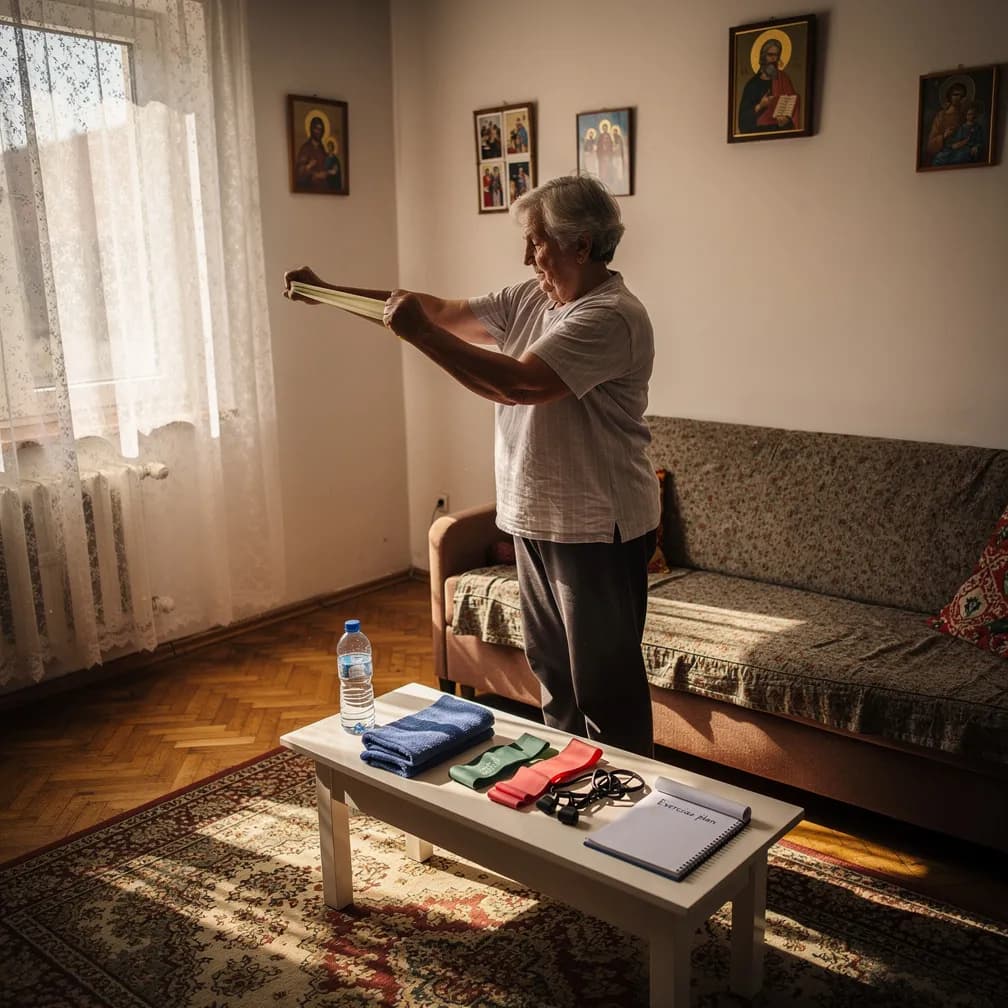 Dnevne vežbe kod kuće efikasnije od teretane za osobe starije od 60 godina – jačaju mišiće i mozak
