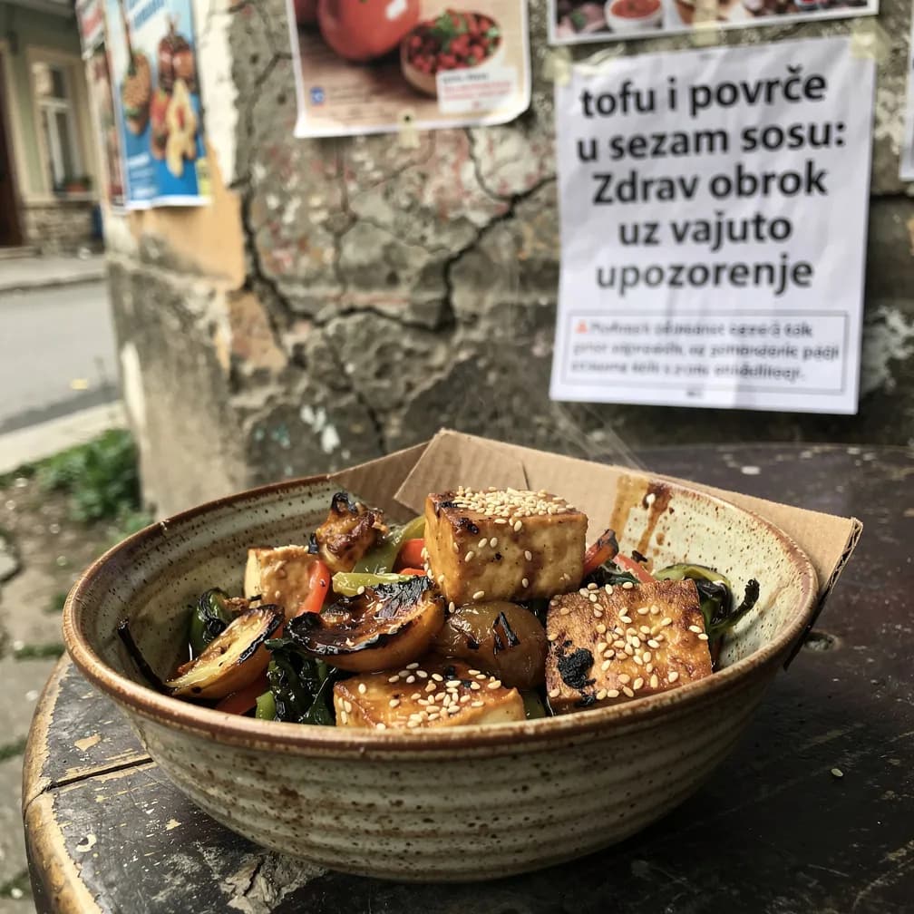 Tofu i povrće u sezam sosu: Zdrav obrok uz važno upozorenje