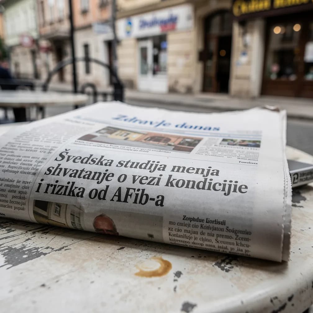 Švedska studija menja shvatanje o vezi između kondicije i rizika od AFib-a