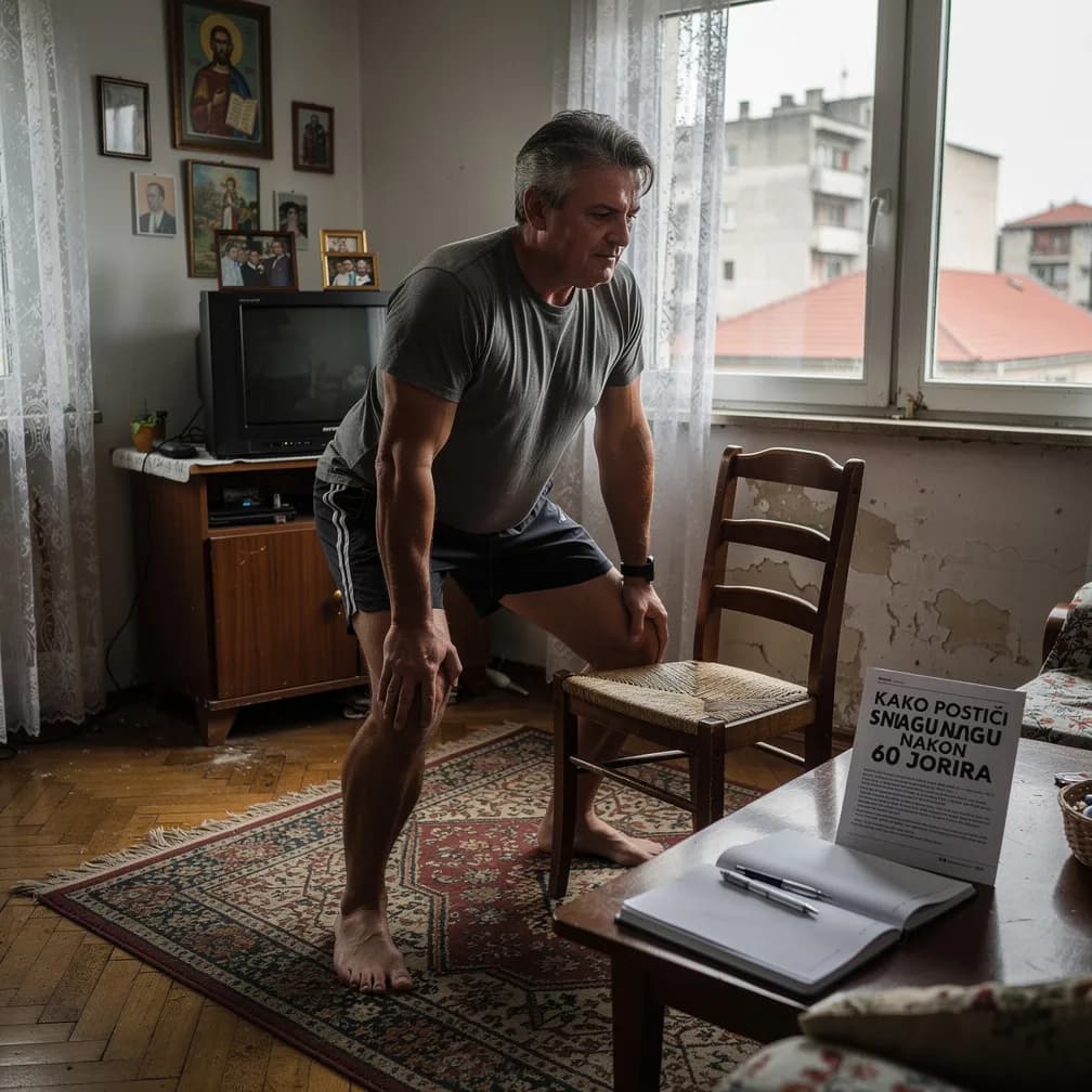 Kako postići snagu nogu nakon 60 godina